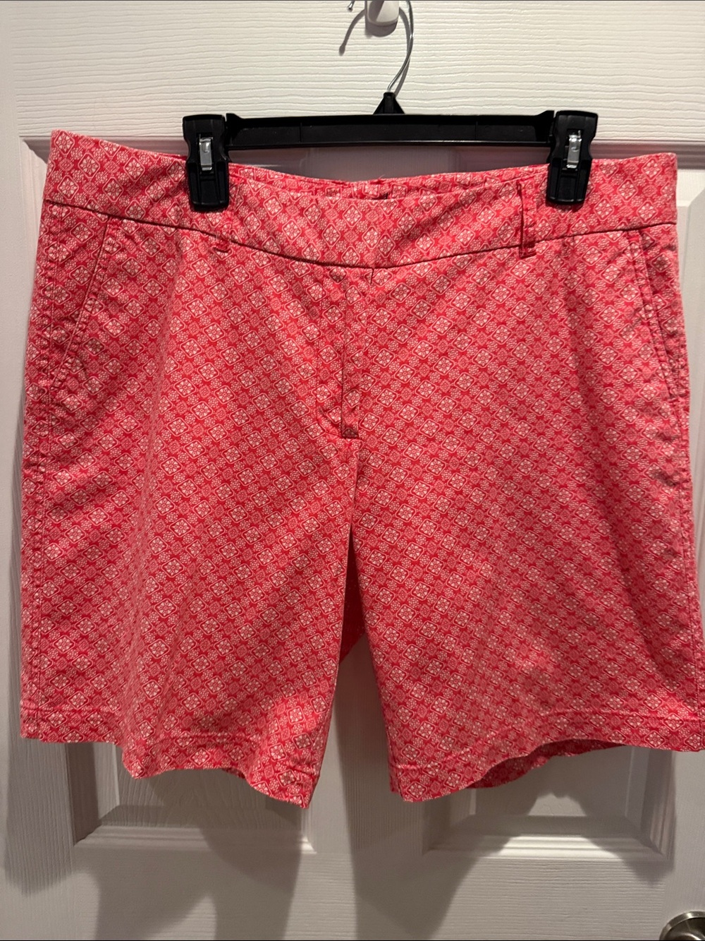 Women's Coral Printed Bermuda Shorts